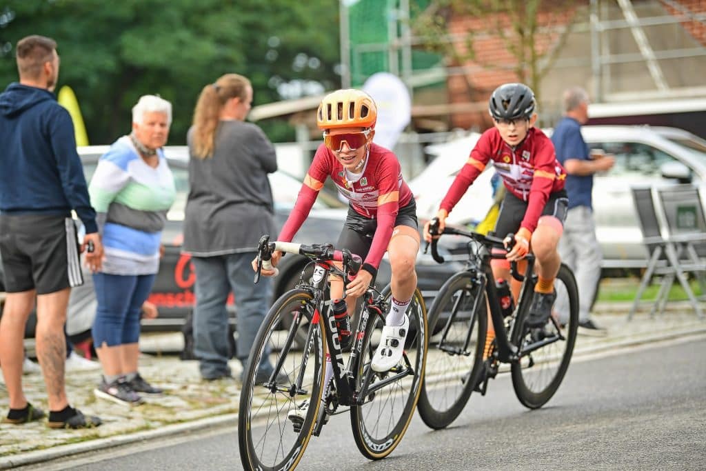 13 09 2021 Wörlitz Fabian Stimmel und Pepe Paul bei der U13 immer vorn dabei Fotograf Dietrich Kammer