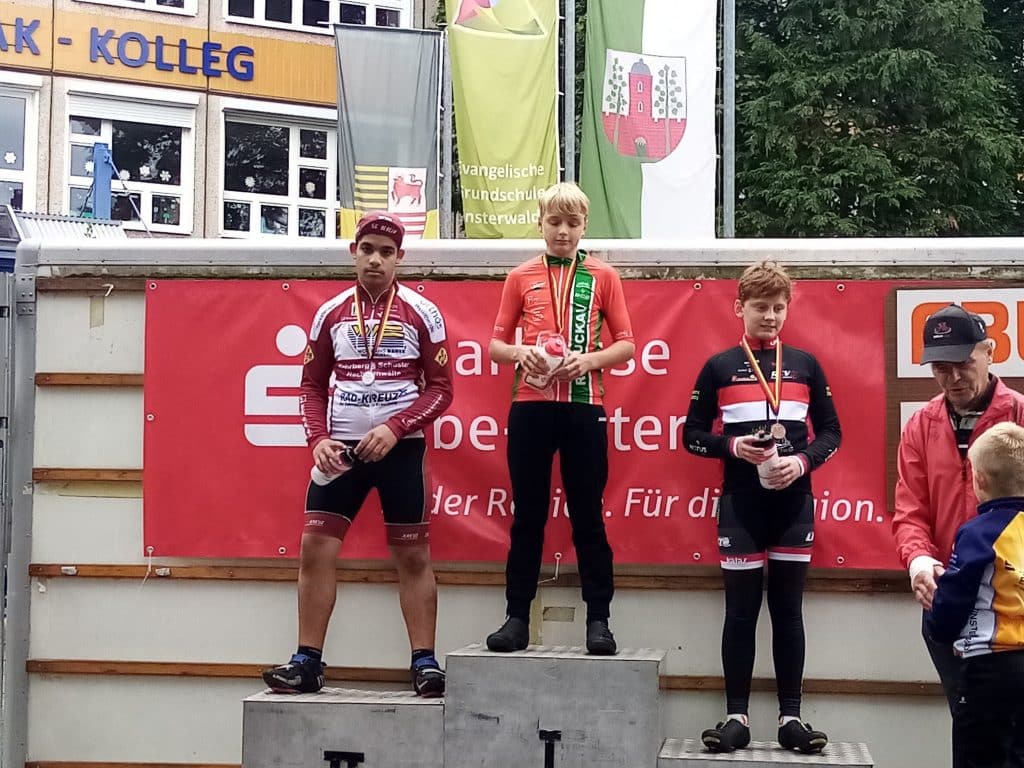 19 09 2021 Finsterwalde Anfänger U13 2 Platz Mohammad Al Dubisy Fotograf SC Berlin Abt Radsport