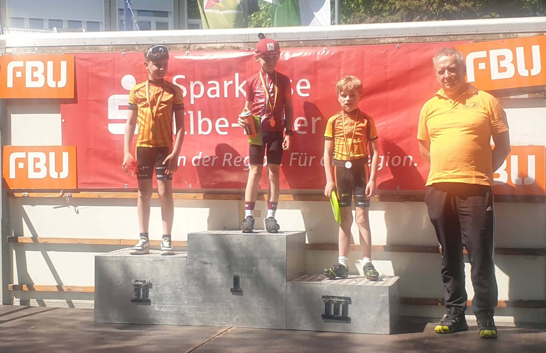 Fürstenwalde U11 Anfängerrennen 1 Platz Pepe Reinhardt