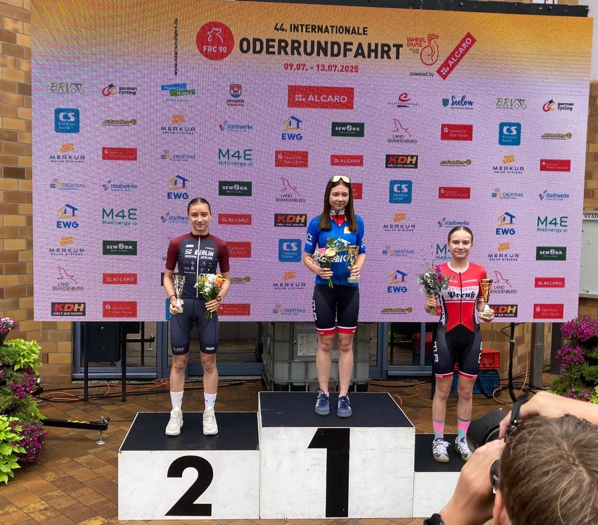 Oderrundfahrt U15w Leni Deneke 2 Platz