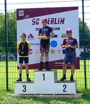 SCB Nachwuchspreis U13 Anfängerrennen 1 Platz Yalo Huneck 3 Platz Dejan Zhivkov