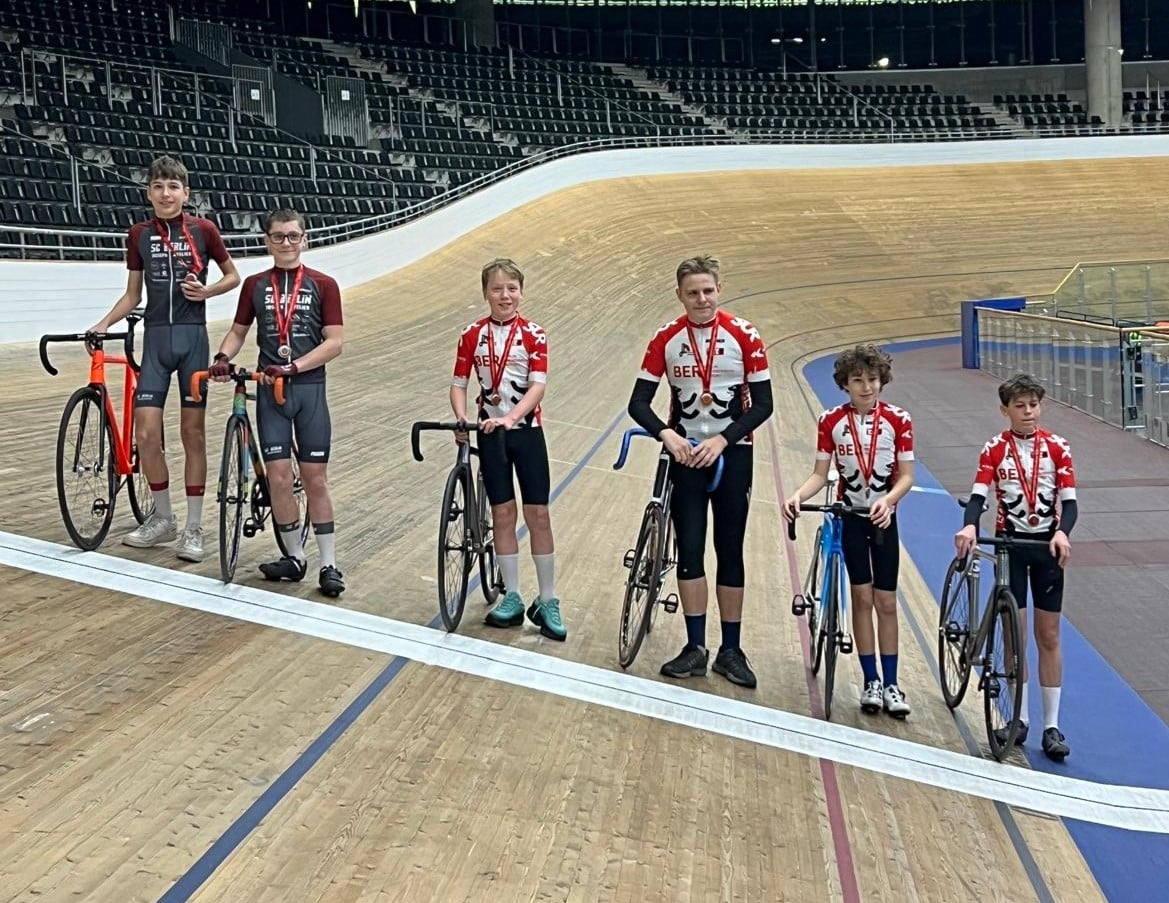 LVM Bahn U15m Madison 2 Platz Emil Herda und Pepe Kniep