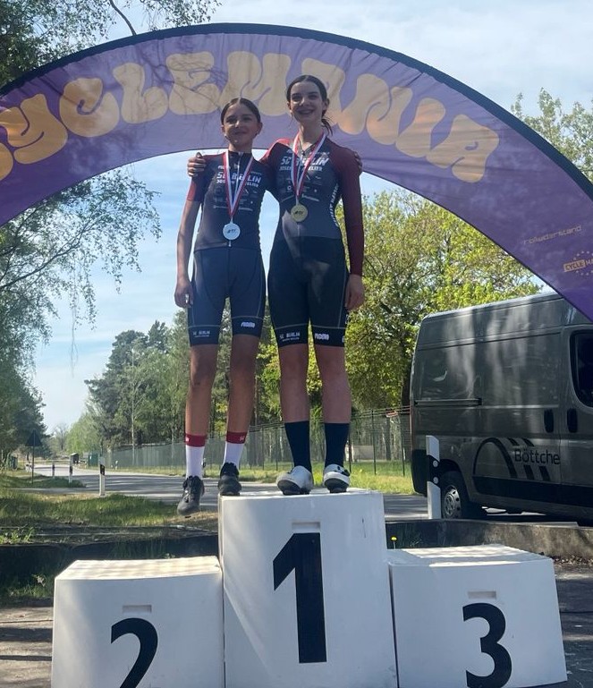 LVM EZF U15w 1 Platz Lena Milla Schönebeck 2 Platz Marta Gaulke