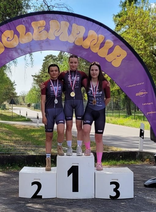 LVM EZF U17w 1 Platz Leni Deneke 2 Platz Inga Schachmann 3 Platz Joeline Webel