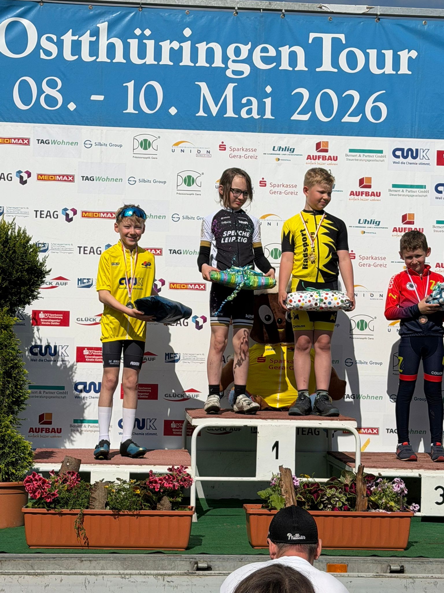OTT 2026 2 Etappe U11m Pepe Reinhardt 2 Platz Übernahme des Gelben Trikots