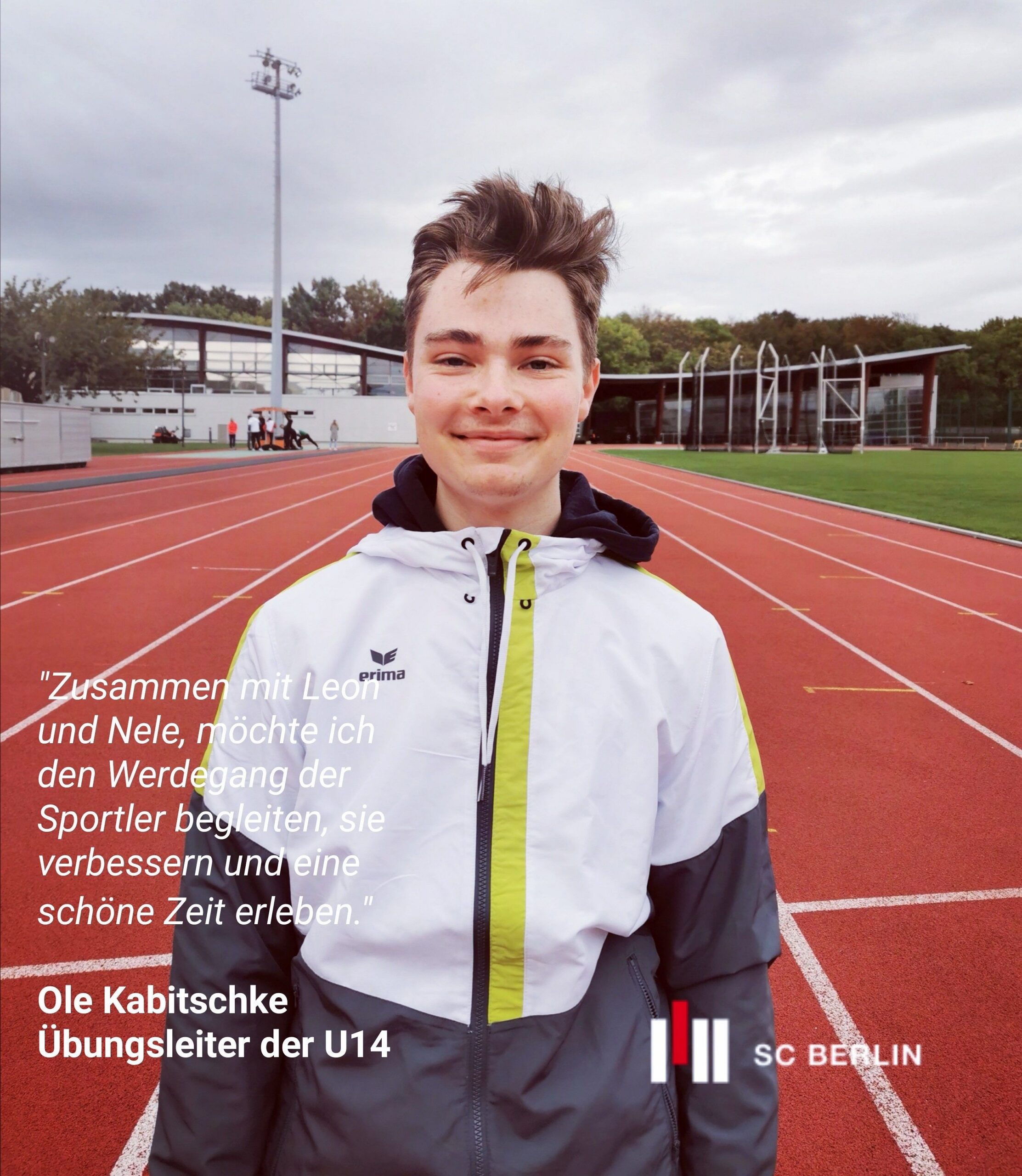 08.12.2020 - Ole Kabitschke, Übungsleiter der U14 (Fotograf- Christopher Druck)