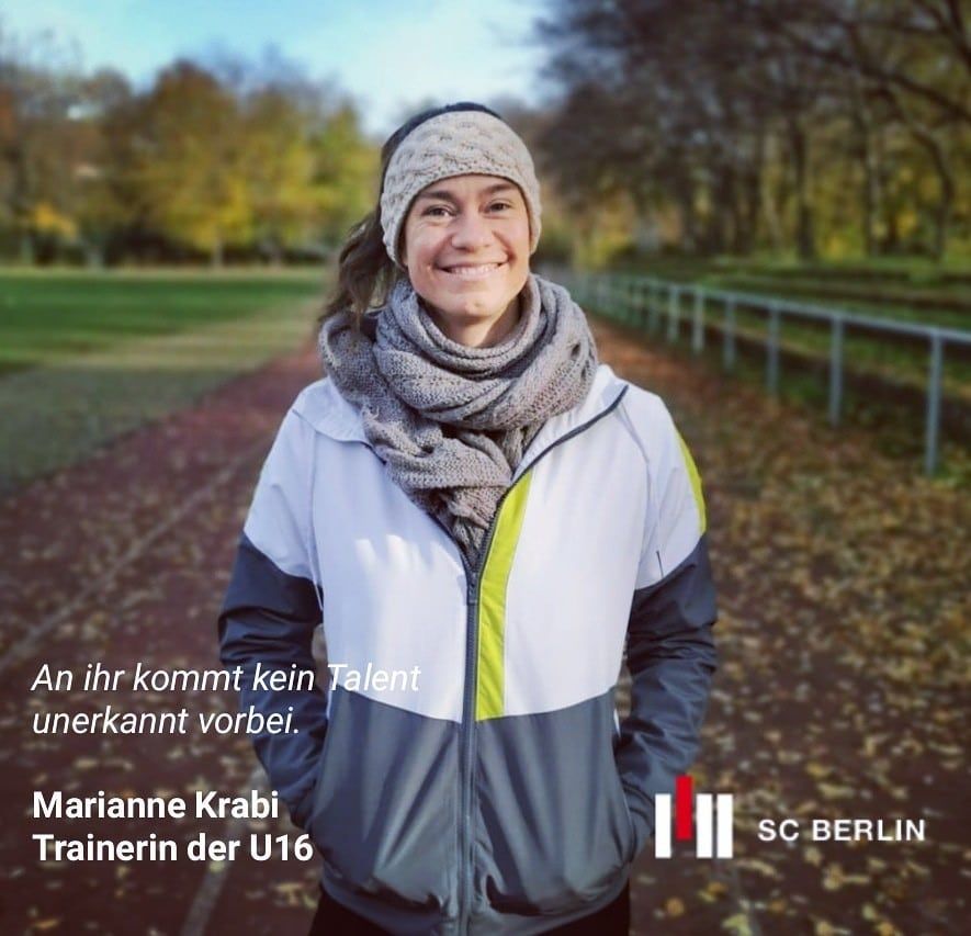 8.12.2020 - Marianne Krabi, Trainerin der U16 (Fotograf- Christopher Druck)